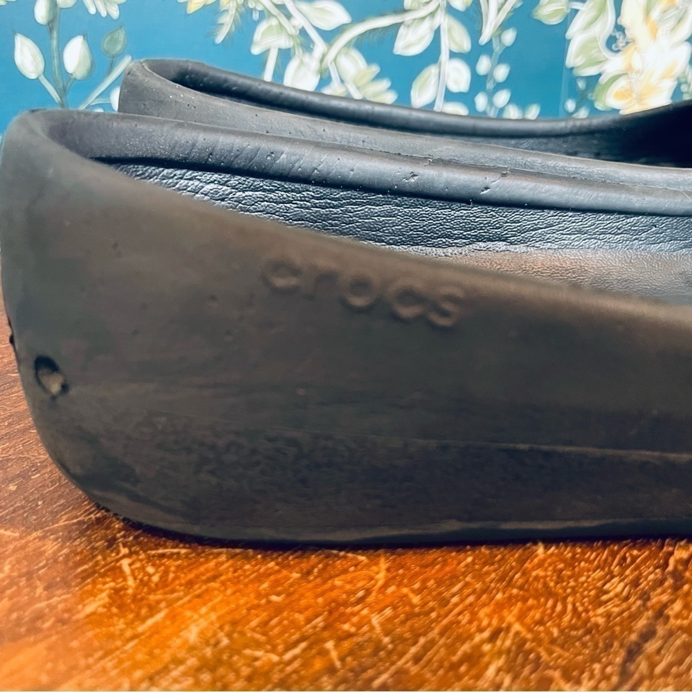 CROCS at Work, Black Ballet Size 8 - Picture 3 of 5
